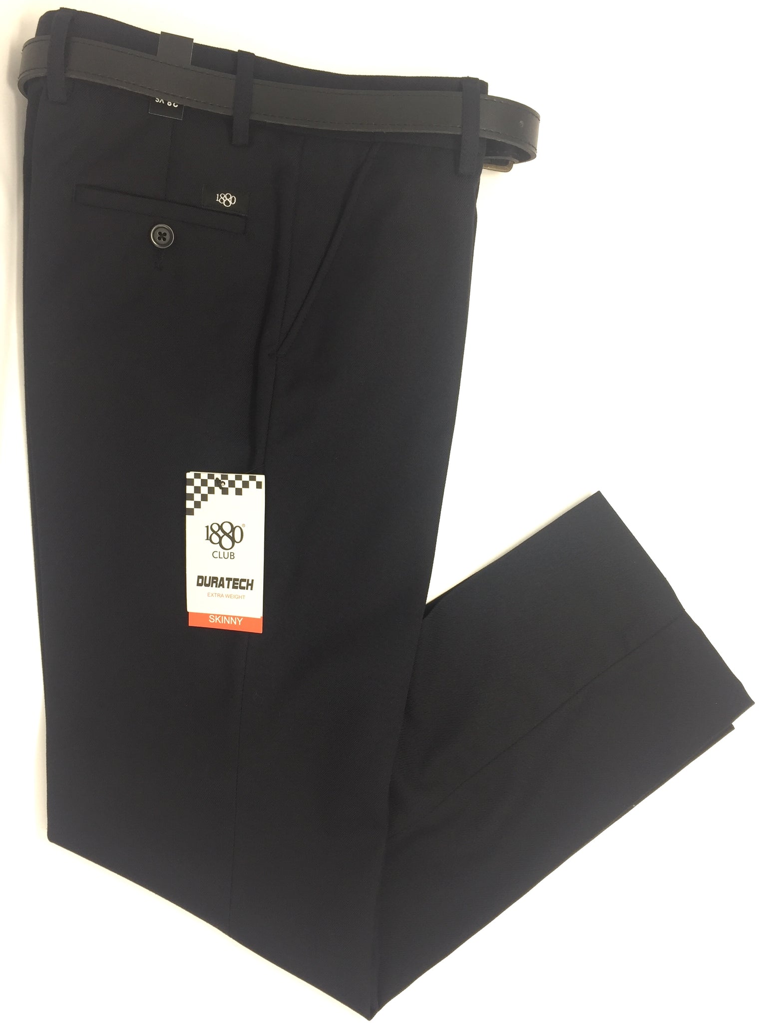 M&S 2pk Black Skinny Leg School Trousers, 4-13 Years | Ocado